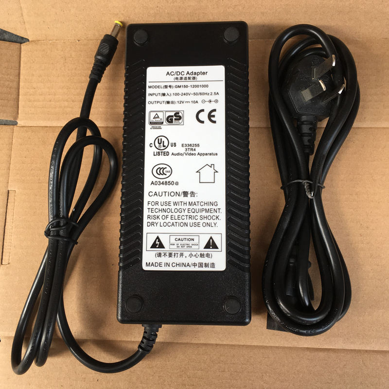 *Brand NEW* 12V 10A AC/DC Adapter GM150-1201000 AC DC ADAPTER POWER SUPPLY